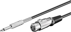 Kabel Jack 6.3mm-XLR M/F 6m