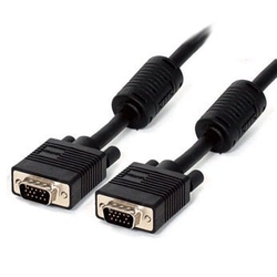 PremiumCord Kabel k monitoru HQ (Coax) 2x ferrit,SVGA 15p, DDC2,3xCoax+8žil, 7m