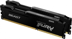 Kingston Fury Beast DIMM DDR3 16GB 1866MHz černá (Kit 2x8GB)