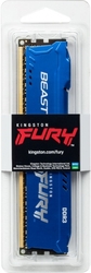 Kingston Fury Beast DIMM DDR3 8GB 1600MHz modrá