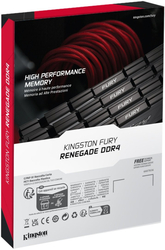 Kingston Fury Renegade DIMM DDR4 8GB 3200MHz černá