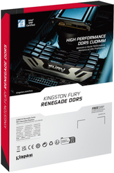 Kingston Fury Renegade Silver CUDIMM DDR5 24GB 8400MHz CL40 XMP 