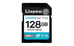 Kingston SDXC 128GB Canvas Go Plus