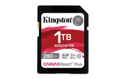 Kingston SDXC 1TB Canvas React Plus