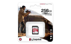 Kingston SDXC 256GB Canvas React Plus