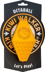 Kiwi Walker Gumová hračka OCTABALL s dírou na pamlsky, Maxi 14,5 cm, Zelená