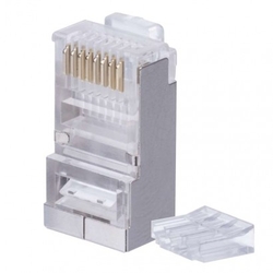 Konektor RJ45 pro FTP CAT6 (drát) CAT6