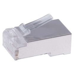 Konektor RJ45 pro FTP kabel (drát) CAT5E