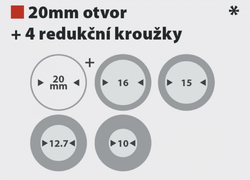 Kreator KRT020307 - Pilový kotouč pro ponorné pily 185mm, 24T