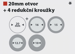 Kreator KRT020434 - Pilový kotouč na dřevo 115mm, 18T