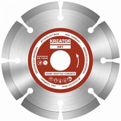 Kreator KRT080100 - Diamantový kotouč segmentový 115mm UNIVERZAL 3ks sada