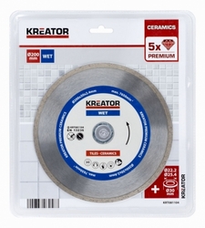 Kreator KRT081104 - Diamantový kotouč celoobvodový 200mm PREMIUM