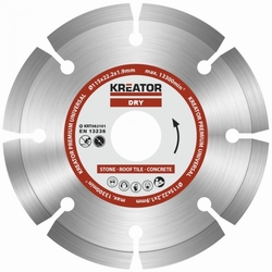 Kreator KRT082101 - Diamantový kotouč segmentový 115mm PREMIUM