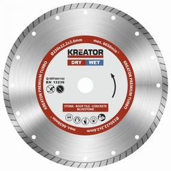 Kreator KRT083102 - Diamantový kotouč celoobvodový 230mm PREMIUM TURBO