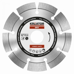 Kreator KRT087101 - Diamantový kotouč brusný 125mm EXPERT 6mm SEGMENT