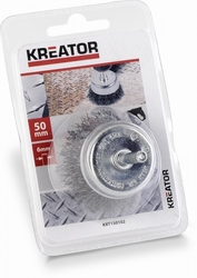 Kreator KRT150102 - Ocelový kartáč na vrtačky 50mm