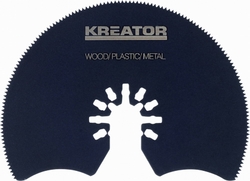 Kreator KRT990021 - Segmentový řezný kotouč 87 x 1,4 mm dřevo, plast, ocel