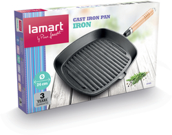 Lamart LT1063 Litinová pánev IRON, 24 cm