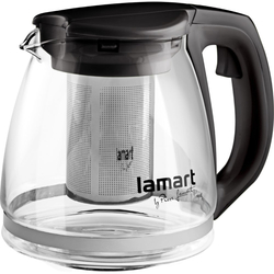 Lamart LT7025 Konvice na čaj VERRE 1,1 l, černá