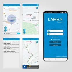 LAMAX GPS Locator + obojek 