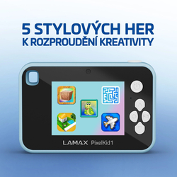 LAMAX PixelKid1, modrý