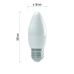 LED žárovka Classic Candle 4,1W E27 teplá bílá