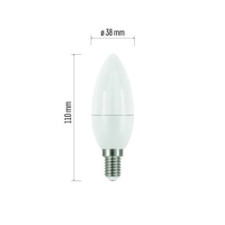 LED žárovka Classic Candle 7,3W E14 studená bílá