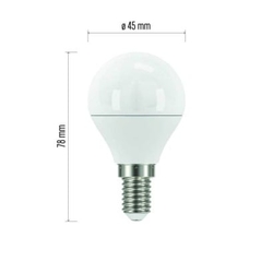 LED žárovka Classic Mini Globe 5W E14 neutrální bílá