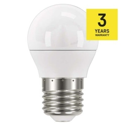 LED žárovka Classic Mini Globe 5W E27 studená bílá