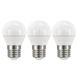 LED žárovka Classic Mini Globe 6W E27 teplá bílá 3Ks