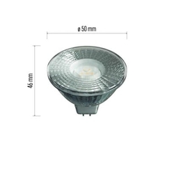 LED žárovka Classic MR16 4,5W GU5,3 teplá bílá