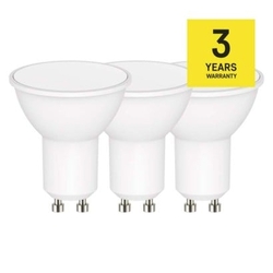 LED žárovka Classic MR16 8,4W GU10 teplá bílá 3Ks