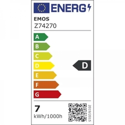 LED žárovka Filament A60 7W E27 teplá bílá