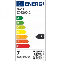 LED žárovka Filament A60 A++ 6W E27 teplá bílá - 2Ks v balení