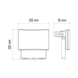 LED reflektor TAMBO, 10,5W