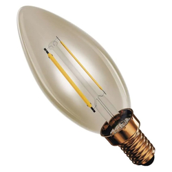 LED žárovka Vintage svíčka / E14 / 2,5 W (20 W) / 225 lm / teplá bílá