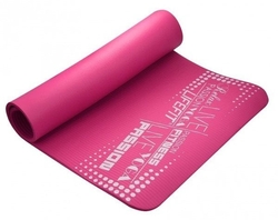 LifeFit Yoga Mat Exkluziv, 100x58x1cm, světle růžová podložka