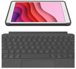 Logitech Combo Touch pro iPad Air (4. a 5. gen), šedá - US INTL