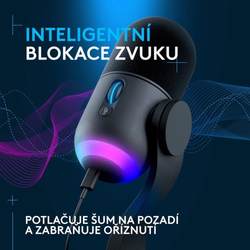 Logitech G Yeti GX Dynamic, černá