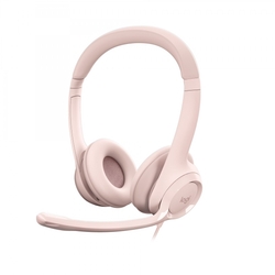 Logitech H390 USB Computer Headset, Rose