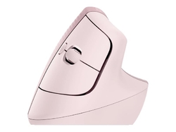 Logitech Lift Vertical Ergonomic Mouse Dark Rose