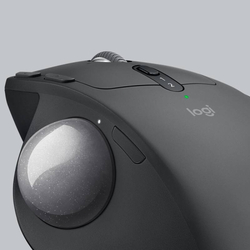 Logitech MX Ergo S Advanced, bezdrátová, bluetooth, šedá