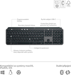 Logitech MX Keys S Combo - US INTL