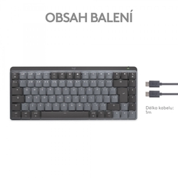 Logitech MX Mechanical Mini for Mac Minimalist, Space Grey