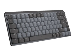 Logitech MX Mechanical Mini, US, Klikací spínače, černá/grafitová