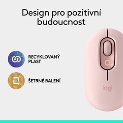 Logitech POP Mouse, Rose