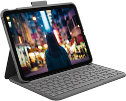 Logitech Slim Folio for iPad (10th gen) - GREY - US - INTNL