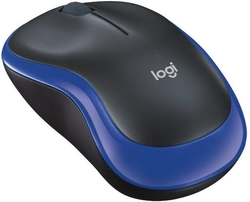 Logitech Wireless M185 černo/modrá