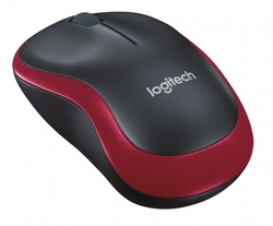 Logitech Wireless M185 červená