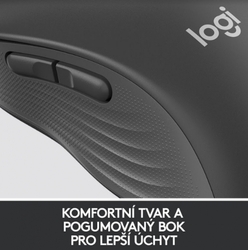 Logitech Wireless M650 M, grafitová